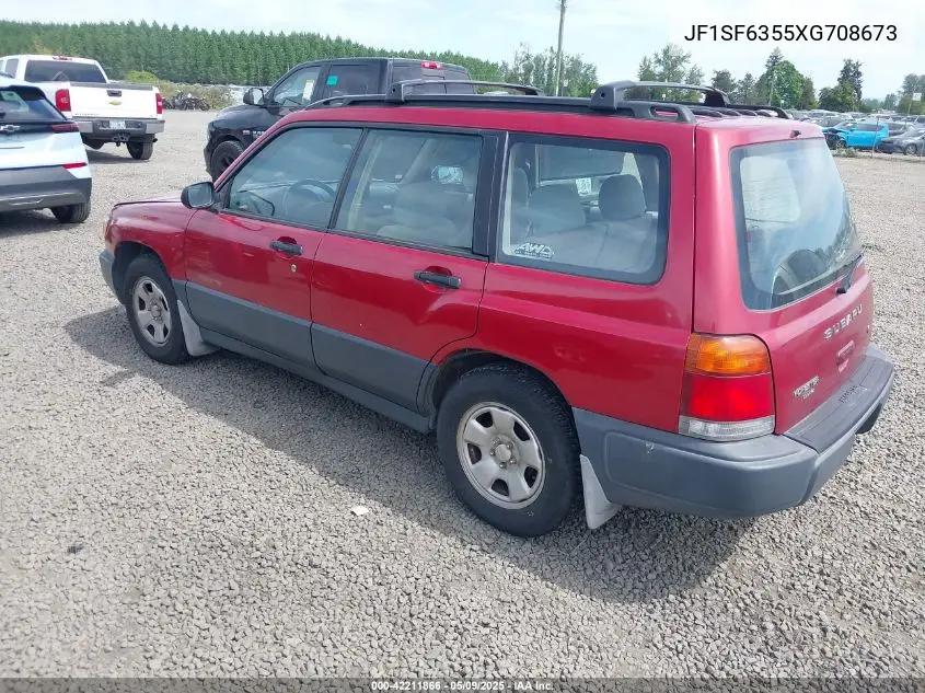 1999 Subaru Forester L VIN: JF1SF6355XG708673 Lot: 42211866