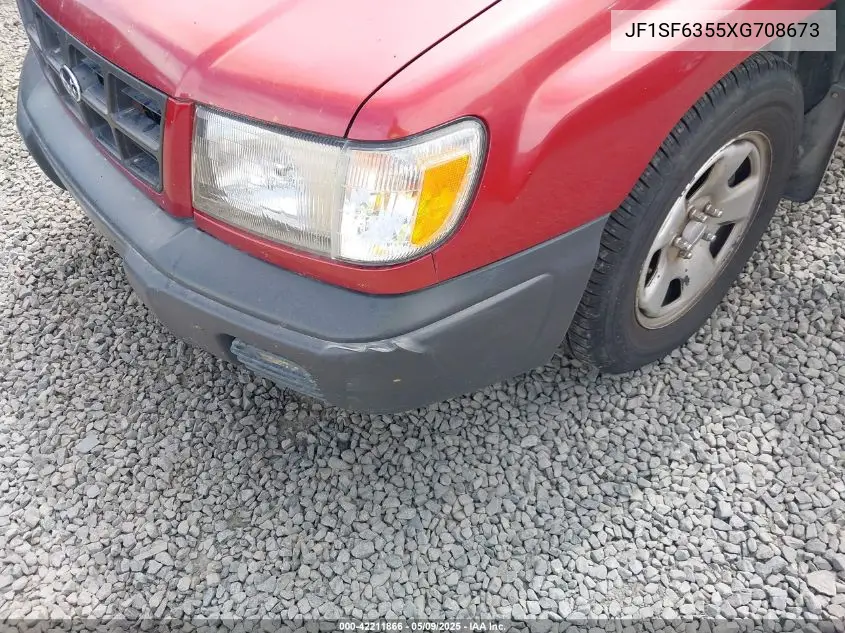 1999 Subaru Forester L VIN: JF1SF6355XG708673 Lot: 42211866