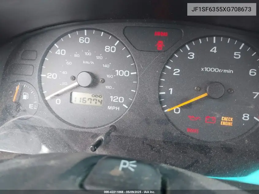 1999 Subaru Forester L VIN: JF1SF6355XG708673 Lot: 42211866