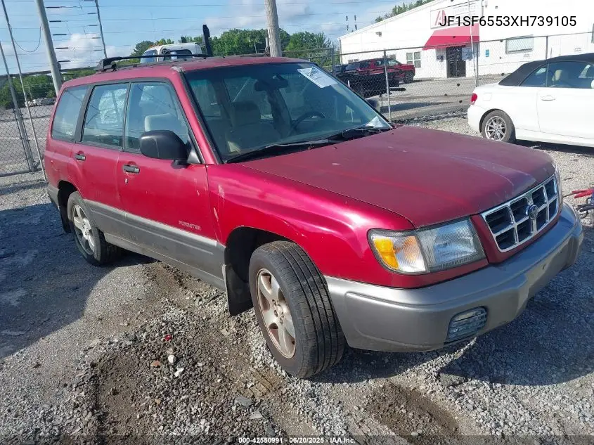 1999 Subaru Forester S VIN: JF1SF6553XH739105 Lot: 42550991