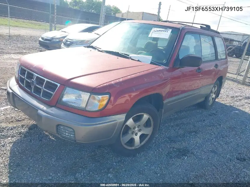 1999 Subaru Forester S VIN: JF1SF6553XH739105 Lot: 42550991