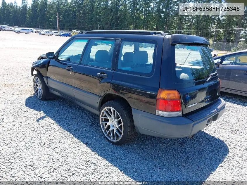 jf1sf6358yh725348 JF1SF6358YH725348 2000 Subaru Forester L
