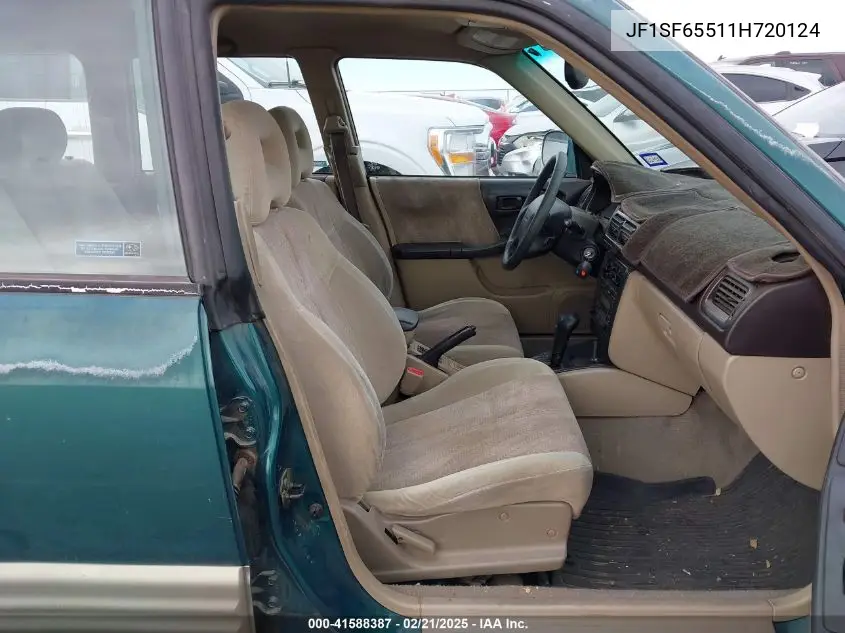 2001 Subaru Forester S VIN: JF1SF65511H720124 Lot: 41588387