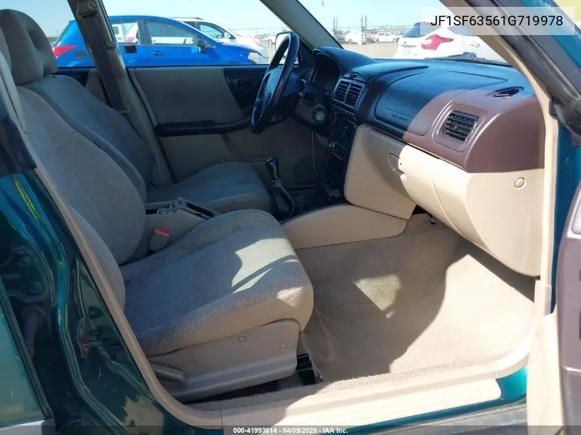 2001 Subaru Forester L VIN: JF1SF63561G719978 Lot: 41993814
