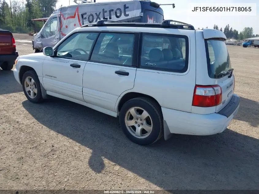 2001 Subaru Forester S VIN: JF1SF65601H718065 Lot: 42086213