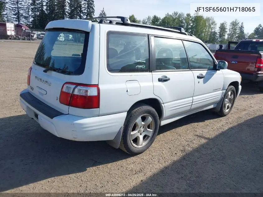 2001 Subaru Forester S VIN: JF1SF65601H718065 Lot: 42086213