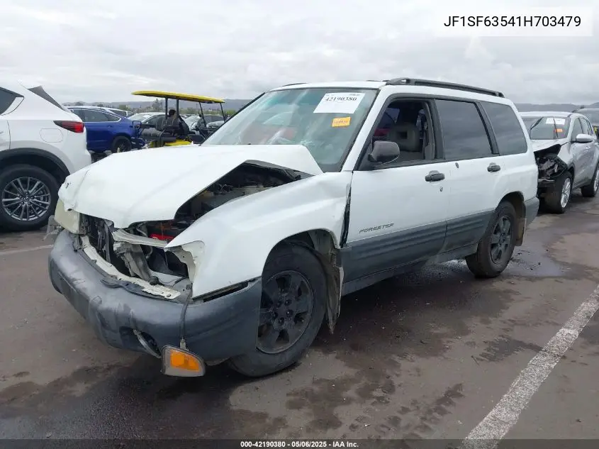 2001 Subaru Forester L VIN: JF1SF63541H703479 Lot: 42190380