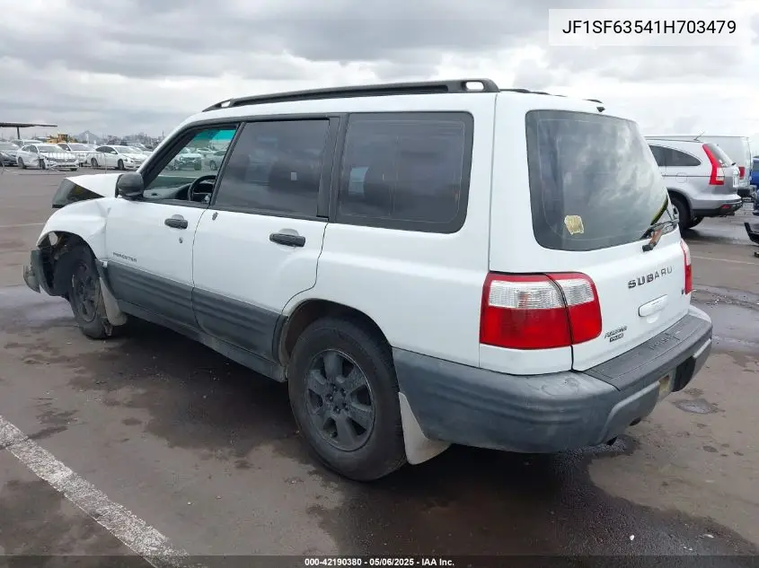 2001 Subaru Forester L VIN: JF1SF63541H703479 Lot: 42190380