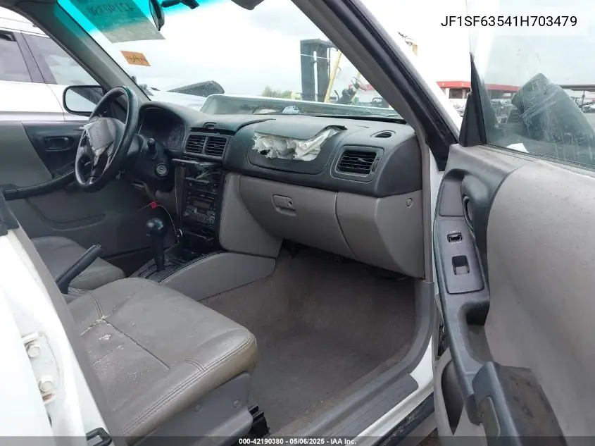 2001 Subaru Forester L VIN: JF1SF63541H703479 Lot: 42190380