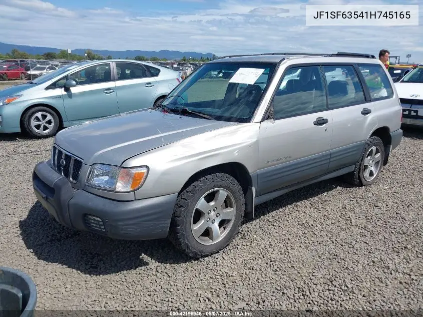 2001 Subaru Forester L VIN: JF1SF63541H745165 Lot: 42196946