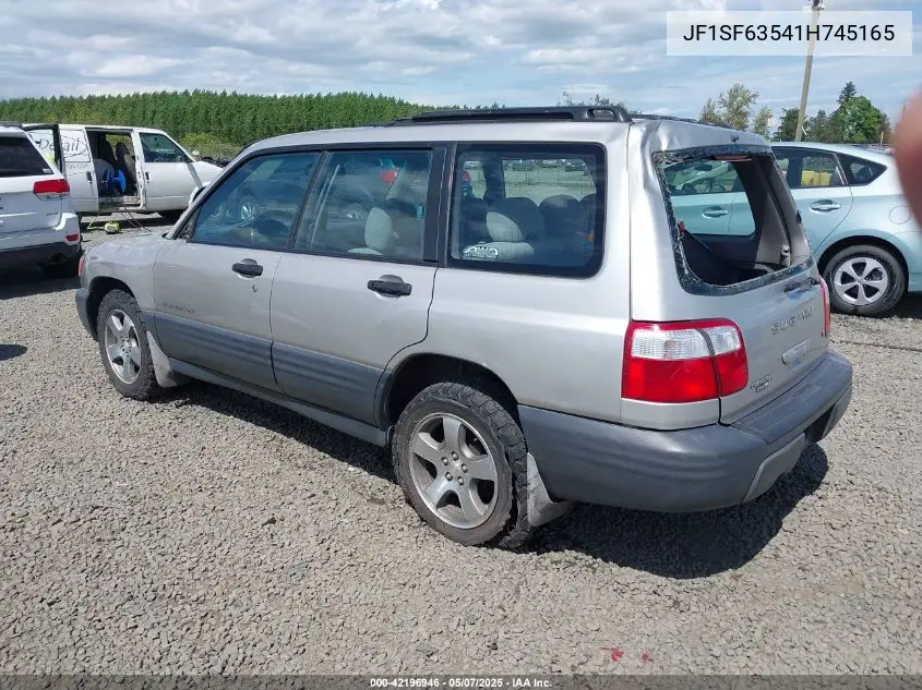 2001 Subaru Forester L VIN: JF1SF63541H745165 Lot: 42196946