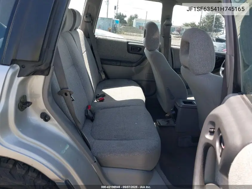 2001 Subaru Forester L VIN: JF1SF63541H745165 Lot: 42196946