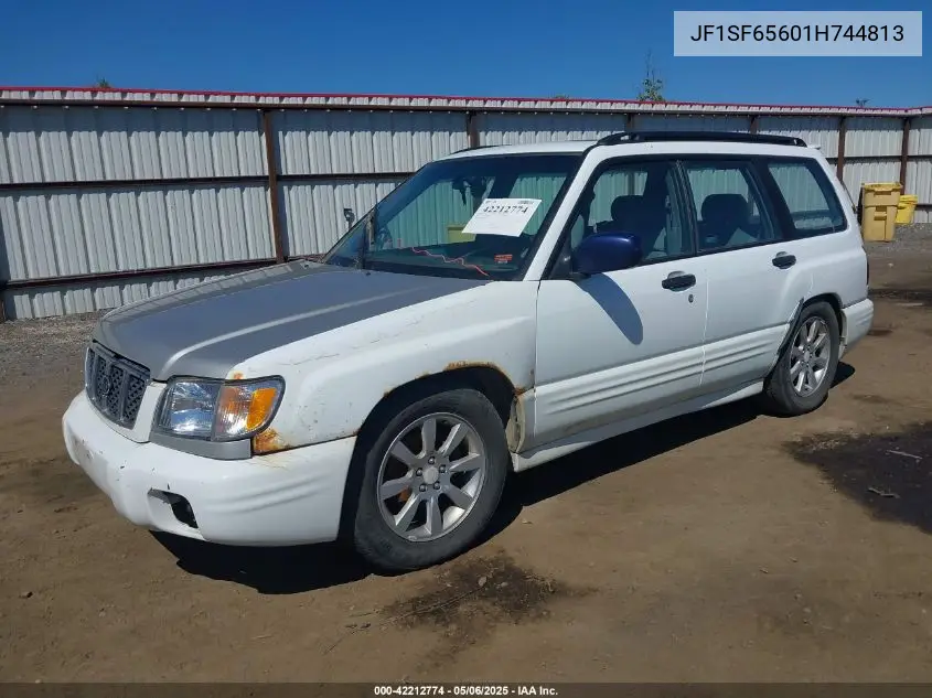 2001 Subaru Forester S VIN: JF1SF65601H744813 Lot: 42212774