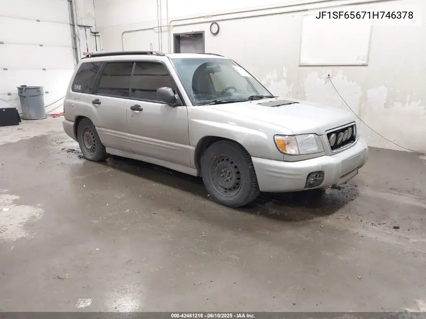 2001 Subaru Forester S VIN: JF1SF65671H746378 Lot: 42461216