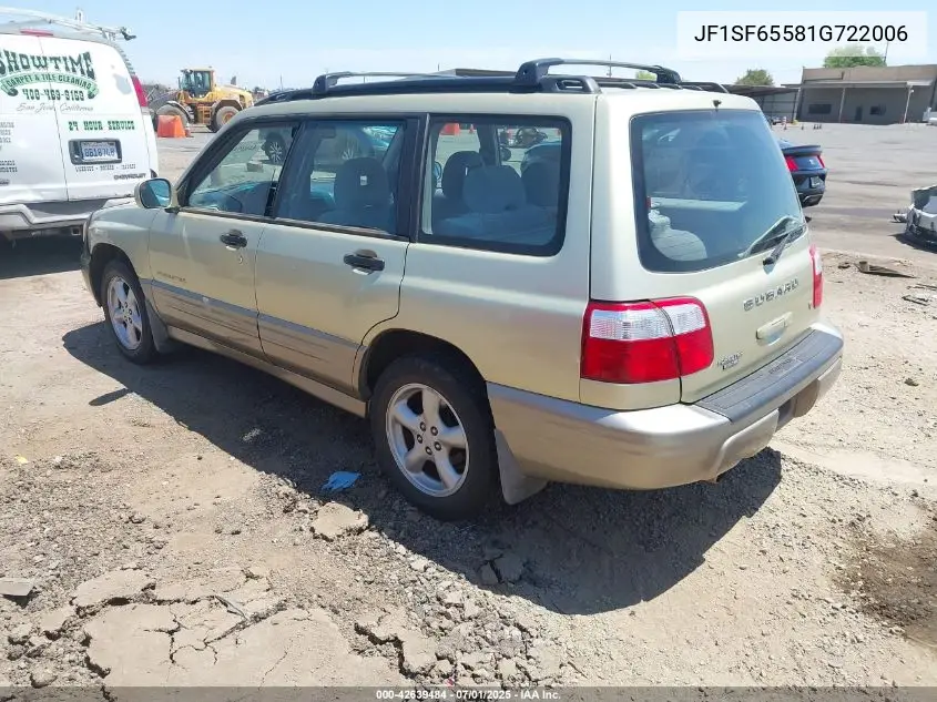 jf1sf65581g722006 JF1SF65581G722006 2001 Subaru Forester S