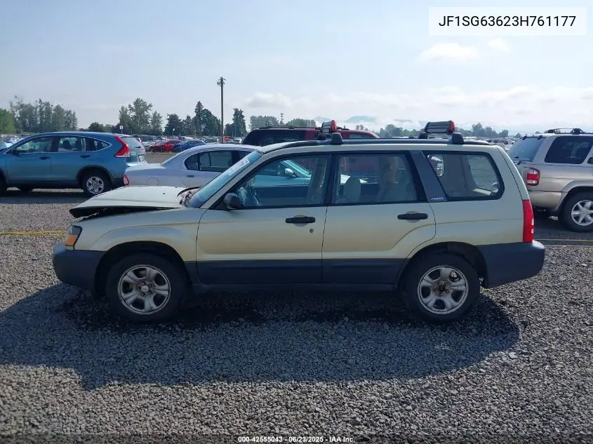 2003 Subaru Forester 2.5X VIN: JF1SG63623H761177 Lot: 42555043