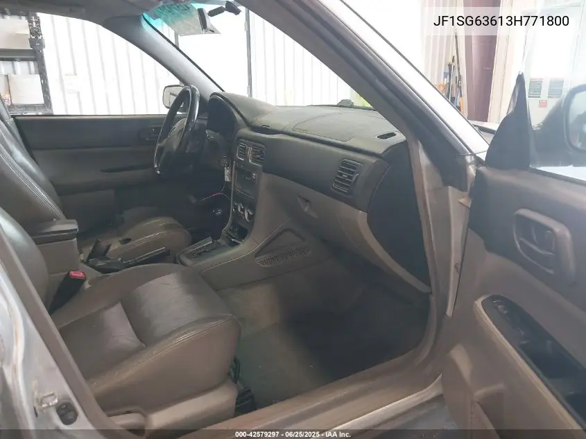 2003 Subaru Forester 2.5X VIN: JF1SG63613H771800 Lot: 42579297
