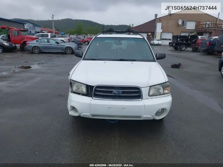 2004 Subaru Forester 2.5Xs/Xs W/Premium Pkg VIN: JF1SG65624H737444 Lot: 42582566