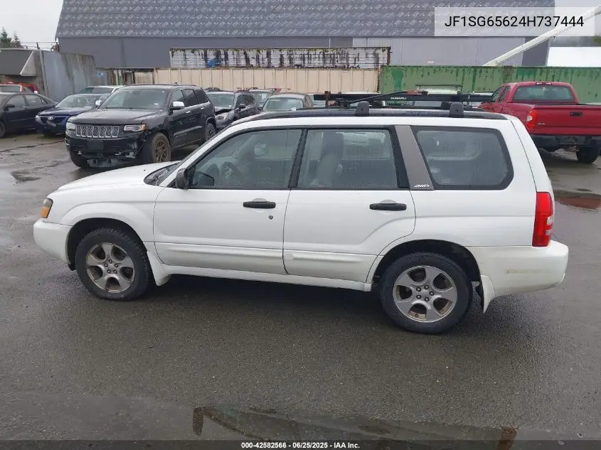 2004 Subaru Forester 2.5Xs/Xs W/Premium Pkg VIN: JF1SG65624H737444 Lot: 42582566