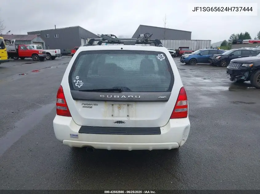 2004 Subaru Forester 2.5Xs/Xs W/Premium Pkg VIN: JF1SG65624H737444 Lot: 42582566