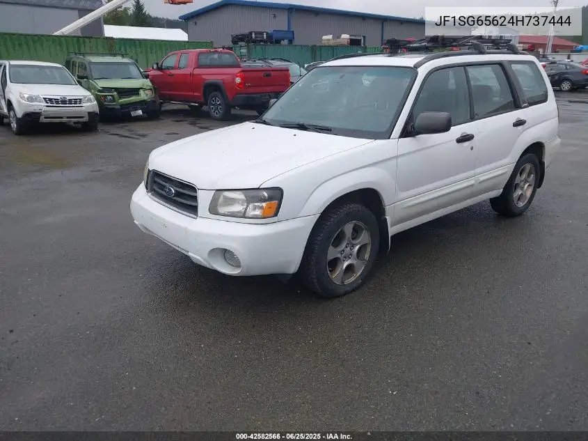 2004 Subaru Forester 2.5Xs/Xs W/Premium Pkg VIN: JF1SG65624H737444 Lot: 42582566