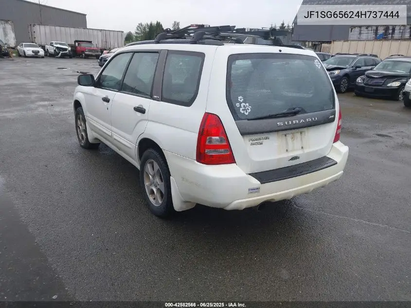 2004 Subaru Forester 2.5Xs/Xs W/Premium Pkg VIN: JF1SG65624H737444 Lot: 42582566
