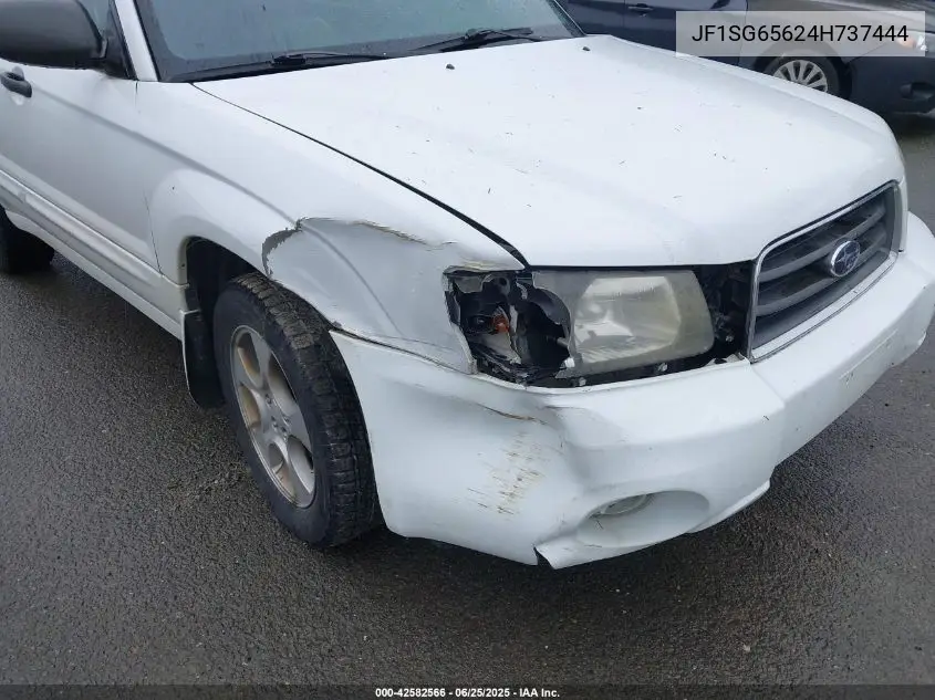2004 Subaru Forester 2.5Xs/Xs W/Premium Pkg VIN: JF1SG65624H737444 Lot: 42582566