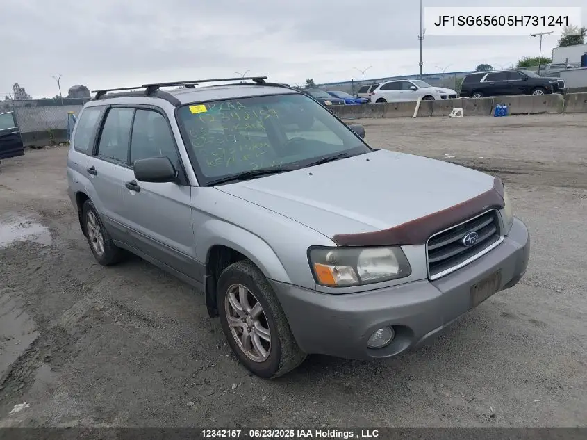 2005 Subaru Forester 2.5Xs VIN: JF1SG65605H731241 Lot: 12342157