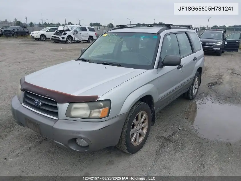 2005 Subaru Forester 2.5Xs VIN: JF1SG65605H731241 Lot: 12342157