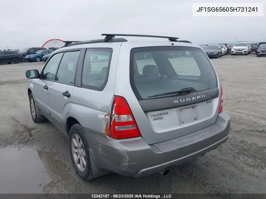2005 Subaru Forester 2.5Xs VIN: JF1SG65605H731241 Lot: 12342157