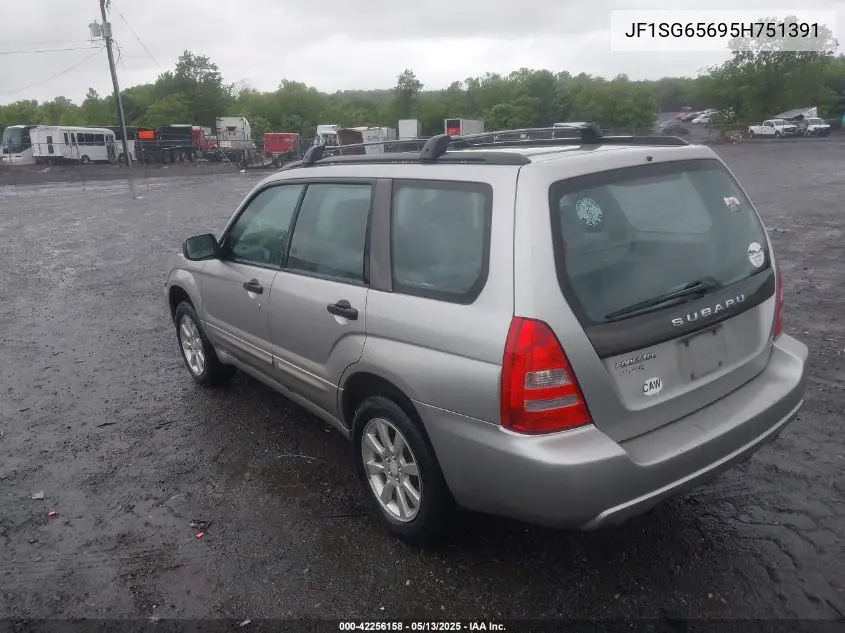 2005 Subaru Forester 2.5Xs VIN: JF1SG65695H751391 Lot: 42256158