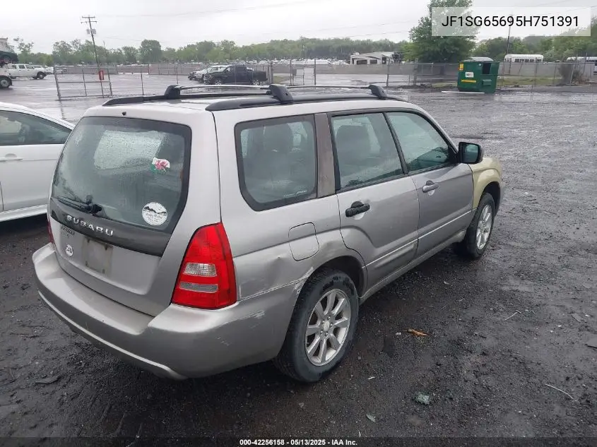 2005 Subaru Forester 2.5Xs VIN: JF1SG65695H751391 Lot: 42256158
