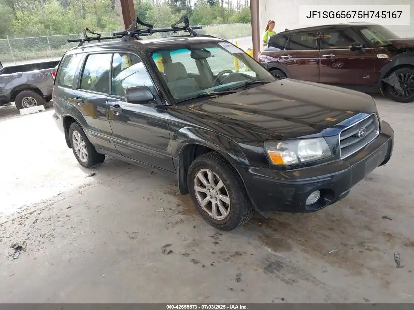 2005 Subaru Forester 2.5Xs VIN: JF1SG65675H745167 Lot: 42655573
