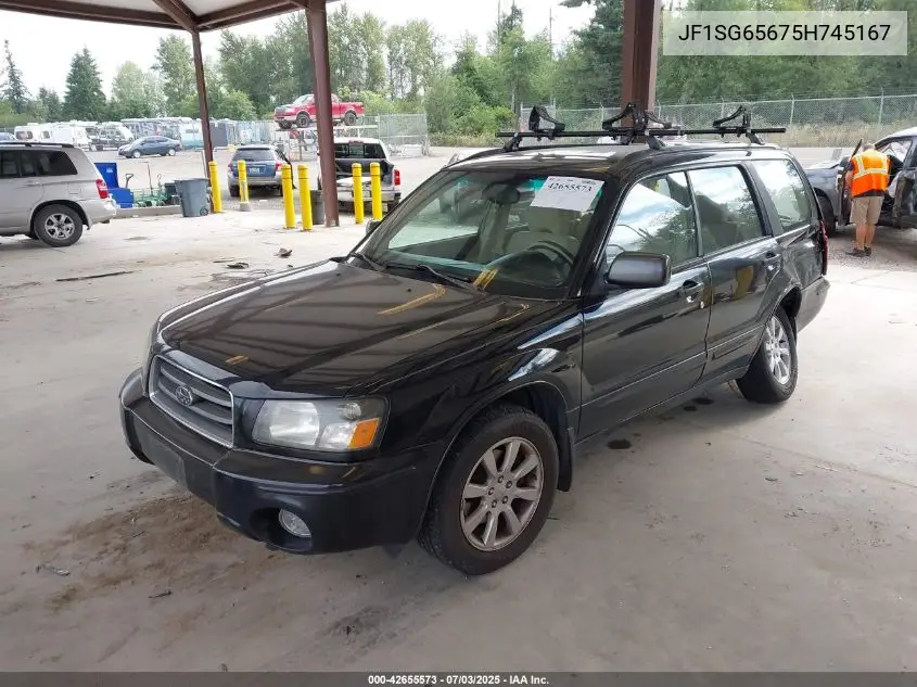 2005 Subaru Forester 2.5Xs VIN: JF1SG65675H745167 Lot: 42655573