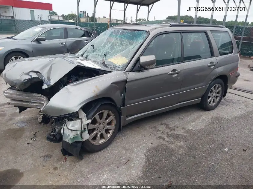 2006 Subaru Forester 2.5X VIN: JF1SG656X6H723701 Lot: 42603600