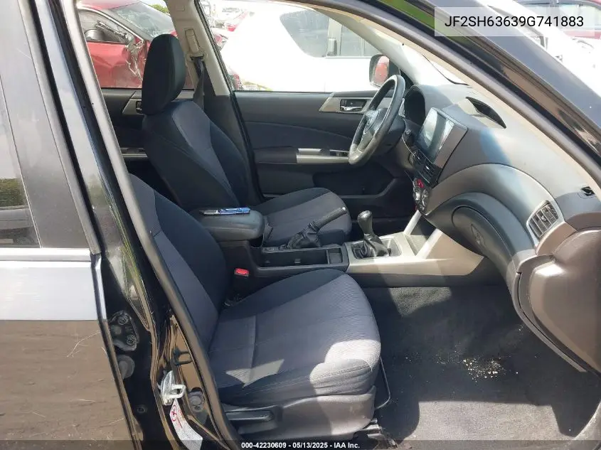 2009 Subaru Forester 2.5X VIN: JF2SH63639G741883 Lot: 42230609