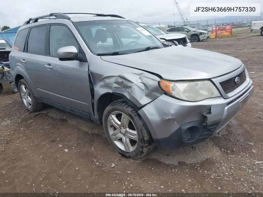 2009 Subaru Forester 2.5X VIN: JF2SH63669H757330 Lot: 42232525