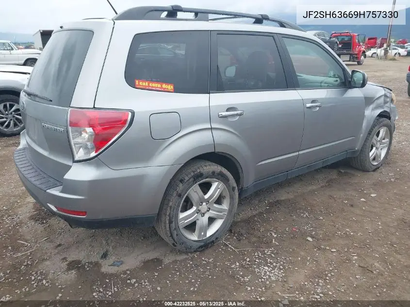 2009 Subaru Forester 2.5X VIN: JF2SH63669H757330 Lot: 42232525