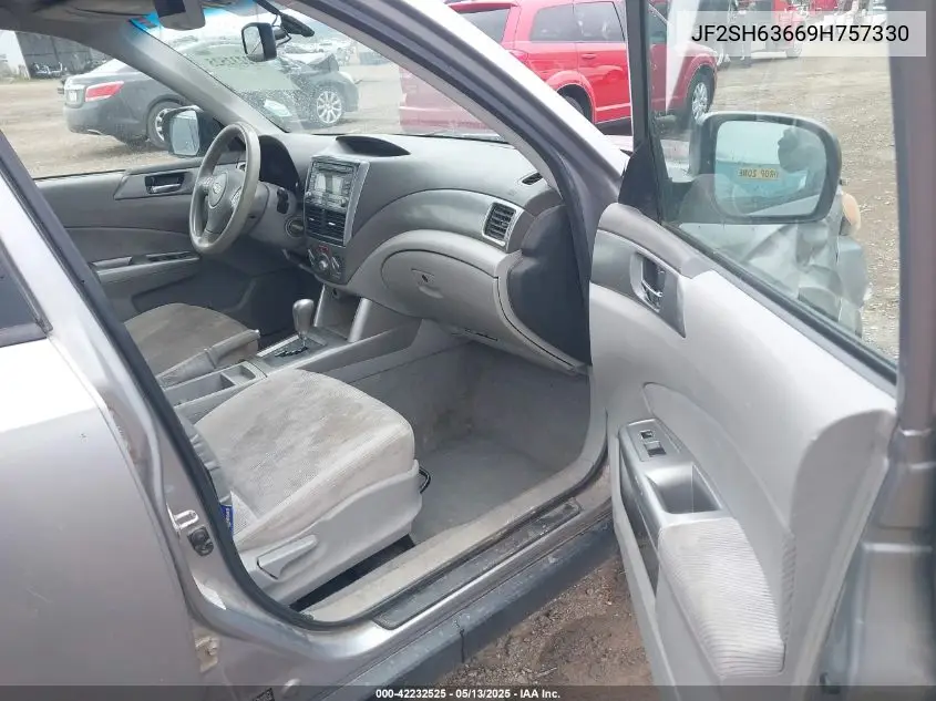 2009 Subaru Forester 2.5X VIN: JF2SH63669H757330 Lot: 42232525