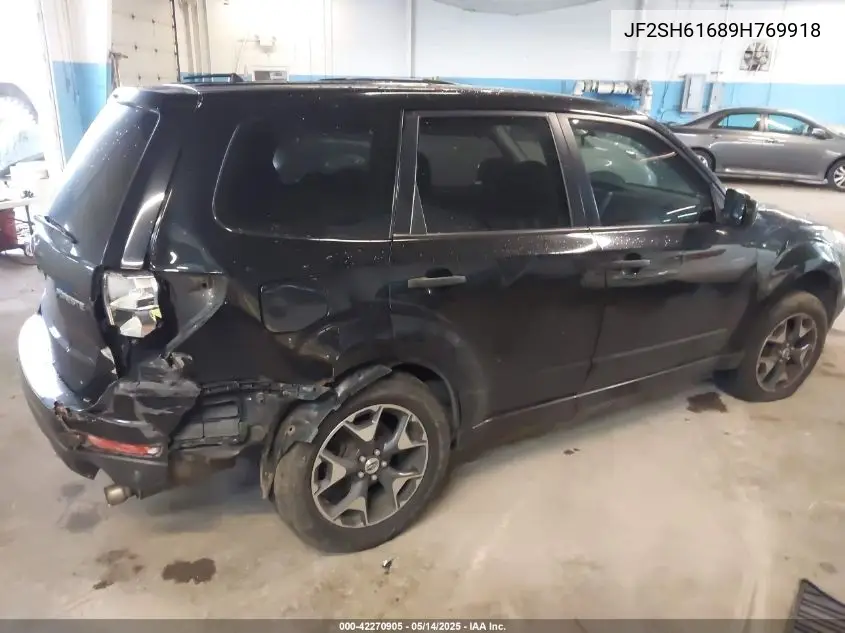 2009 Subaru Forester 2.5X VIN: JF2SH61689H769918 Lot: 42270905
