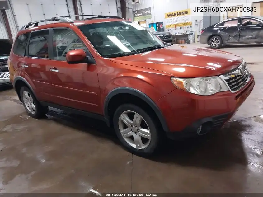 2010 Subaru Forester 2.5X Limited VIN: JF2SH6DCXAH700833 Lot: 42220514