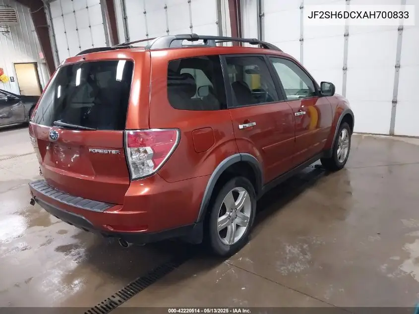 2010 Subaru Forester 2.5X Limited VIN: JF2SH6DCXAH700833 Lot: 42220514