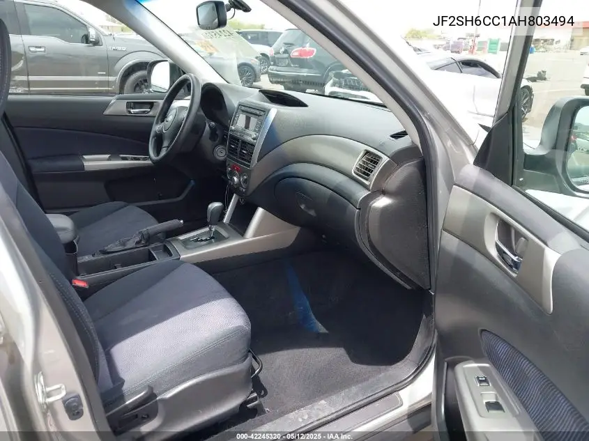 2010 Subaru Forester 2.5X Premium VIN: JF2SH6CC1AH803494 Lot: 42245320