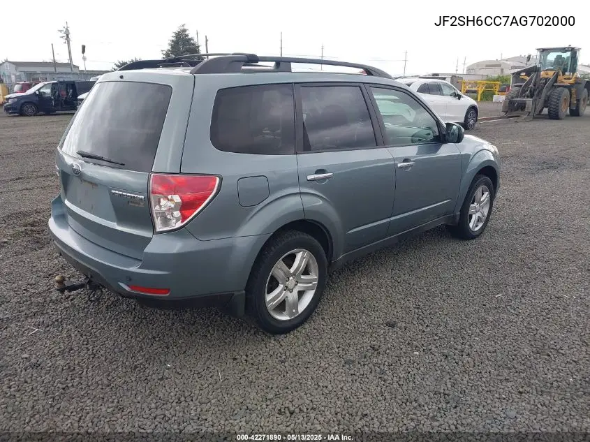 2010 Subaru Forester 2.5X Premium VIN: JF2SH6CC7AG702000 Lot: 42271890