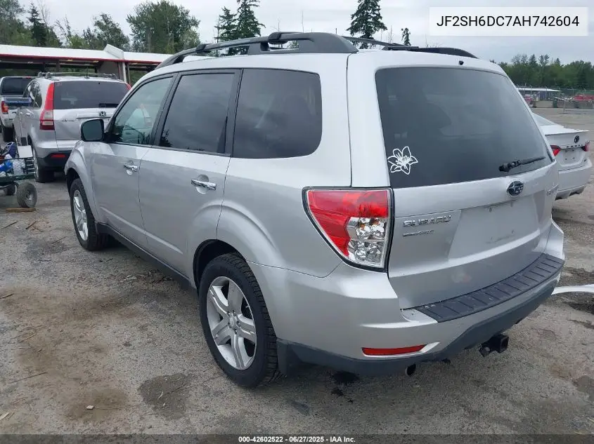 2010 Subaru Forester 2.5X Limited VIN: JF2SH6DC7AH742604 Lot: 42602522