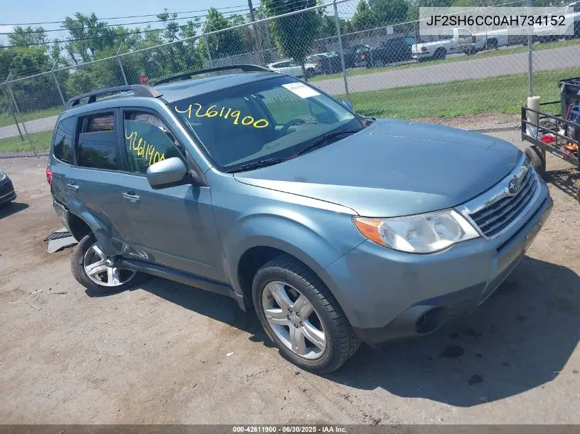 jf2sh6cc0ah734152 JF2SH6CC0AH734152 2010 Subaru Forester 2.5X Premium