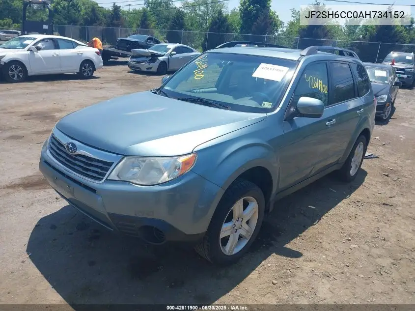 jf2sh6cc0ah734152 JF2SH6CC0AH734152 2010 Subaru Forester 2.5X Premium