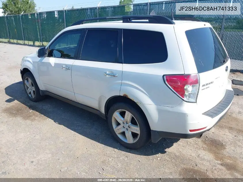 2010 Subaru Forester 2.5X Limited VIN: JF2SH6DC8AH741333 Lot: 42612846