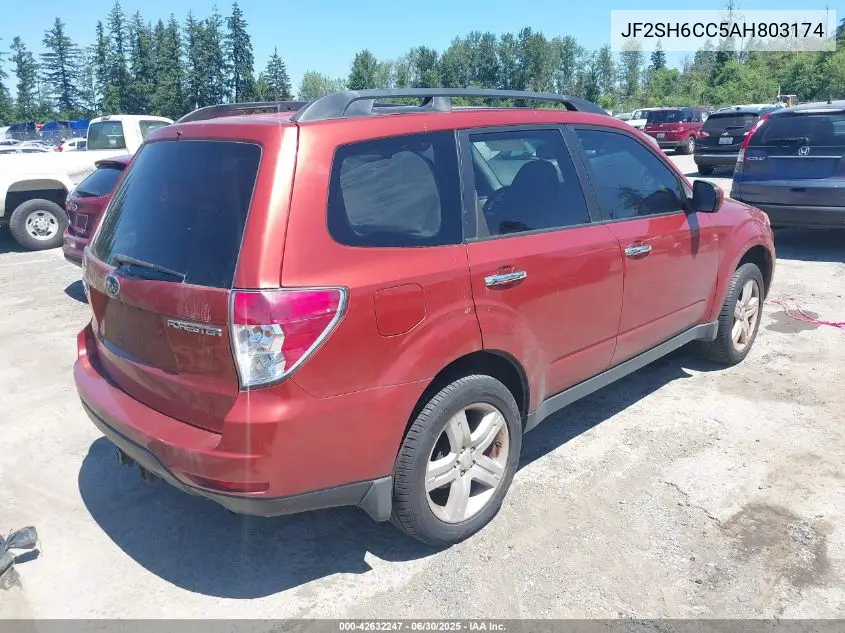 2010 Subaru Forester 2.5X Premium VIN: JF2SH6CC5AH803174 Lot: 42632247