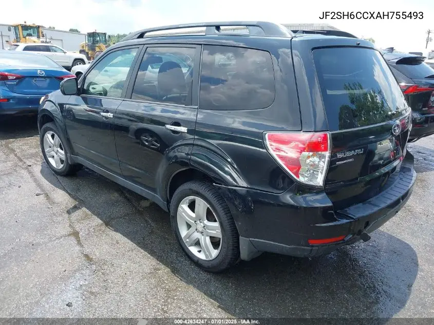 2010 Subaru Forester 2.5X Premium VIN: JF2SH6CCXAH755493 Lot: 42634247